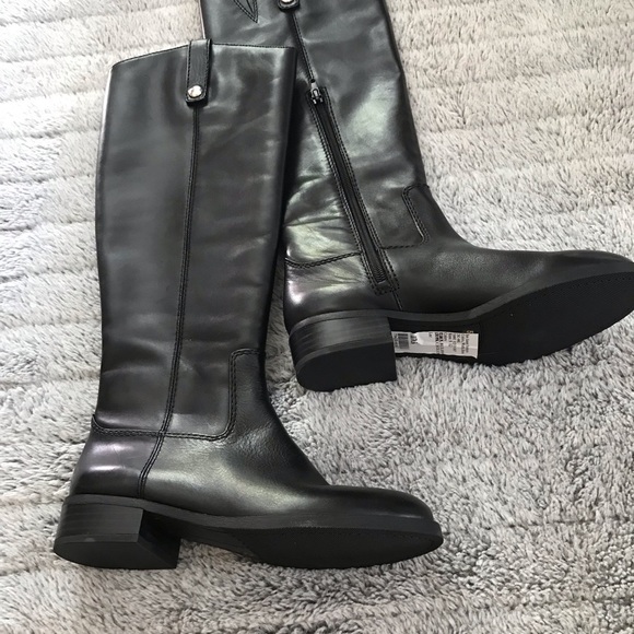 New and in immaculate condition. INC Fawne Genuine Leather black riding boots. - Picture 8 of 12